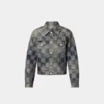 LV Damier Washed Denim Jacket