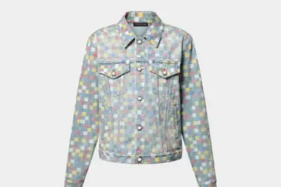 LV Damier Denim Trucker Jacket
