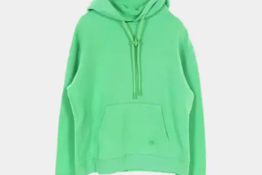 LV Pre-Owned 2000s Drop-Shoulder Hoodie Green