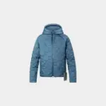 LV SE Flower Quilted Hoodie Jacket Blue