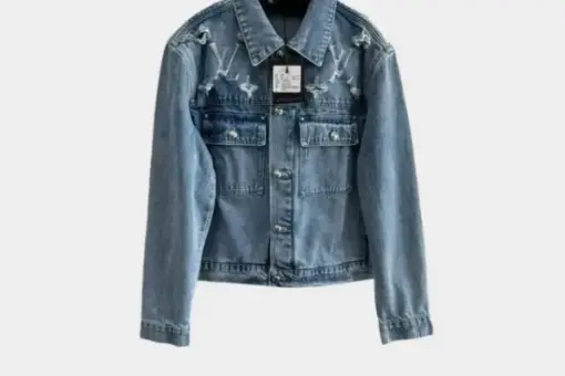 Home / Clothes / LV Clothes LV Blue Denim Jacket