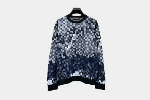 LV Sweater Slate White Blue