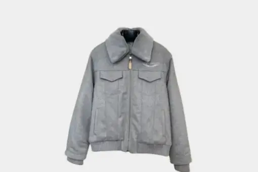 LV Wool Jacket Grey