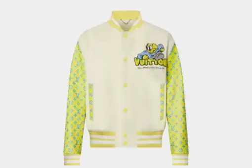 LV Monogram Playground Varsity Blouson Jacket