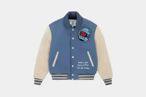 LV Varsity Jacket Blue