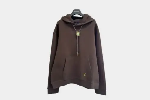 LV Hoodie Maroon