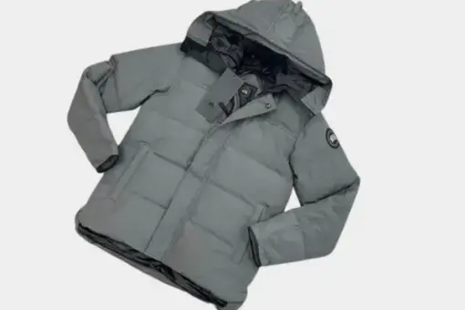 Canada Goose MacMillan Parka Black Label Heritage Jacket Grey