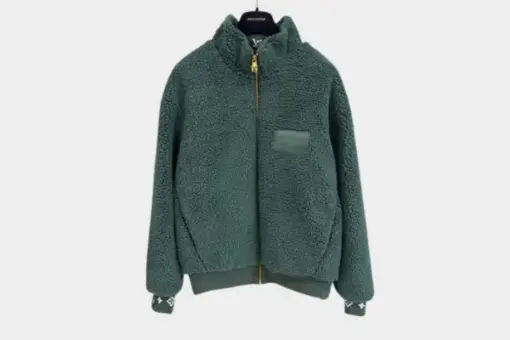 LV Fleece Jacket Green