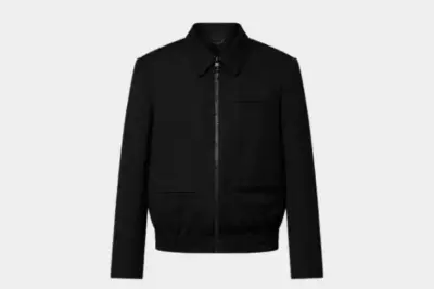 LV Monogram Jacquard Wool Jet Pocket Blouson