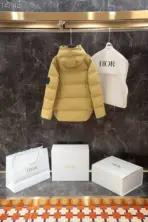 Dior Oblique Puffer Jacket Beige - Image 2