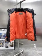 Fendi Logo Puffer Jacket Black - Image 3