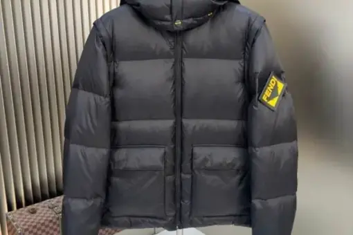 Fendi Down Jacket Black