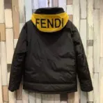 Fendi Puffer Jacket Black - Image 3