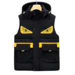 Fendi Monster Eyes Padded Vest Black