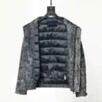 LV Down Jacket Denim - Image 3