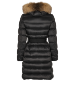 Moncler Boedic Long Down Jacket Black - Image 3