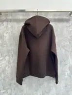 LV Hoodie Maroon - Image 2