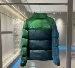 KAWS x The North Face Youth Retro 1996 Nuptse Jacket KW Safety Green - Image 2