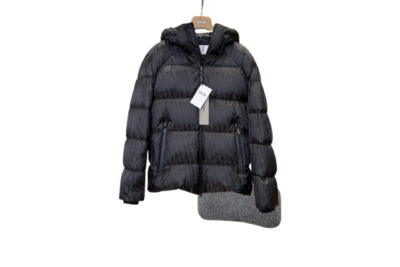 Dior Oblique Down Puffer Jacket Black