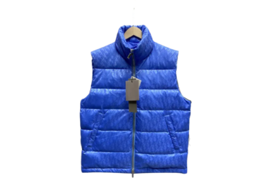 Dior Oblique Down Vest Blue