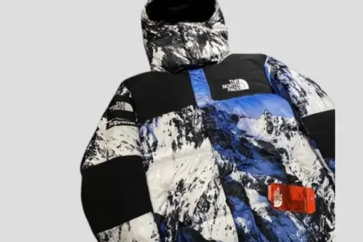 Supreme x The North Face Mountain Baltoro Jacket Blue/ White