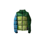 KAWS x The North Face Youth Retro 1996 Nuptse Jacket KW Safety Green