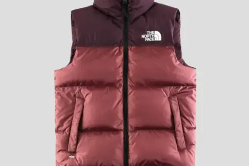 The North Face 1996 Retro Nuptse Vest Dark Red