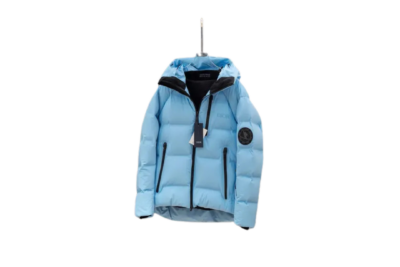 Dior Oblique Puffer Jacket Sky Blue