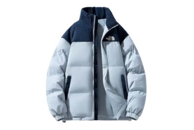 The North Face Puffer Jacket Pale Blue
