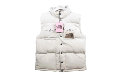 Gucci x The North Face Padded Vest White