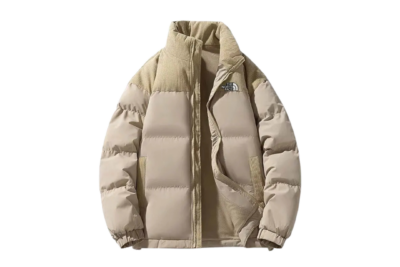 The North Face Puffer Jacket Sage Beige