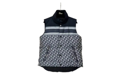 Dior Reversible Down Vest Black