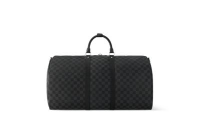 LV Keepall Bandoulière Bag Black