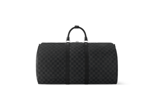 LV Keepall Bandoulière Bag Black