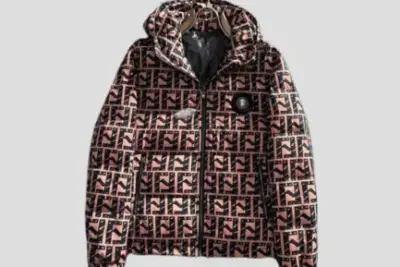 Fendi Down Jacket Pink / Black