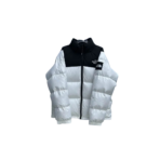 The North Face Nuptse Jacket White & Black