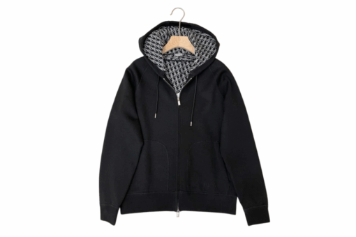 Dior Zip Hoodie Black