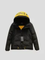 Fendi Puffer Jacket Black