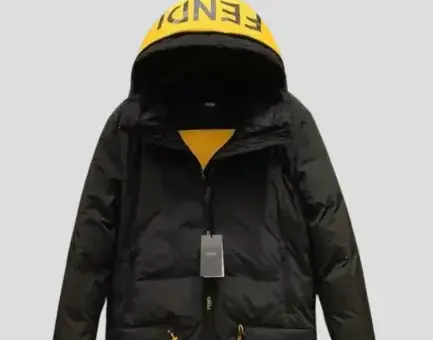 Fendi Puffer Jacket Black