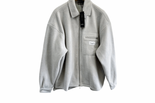Dior Couture Zip Over Shirt Grey
