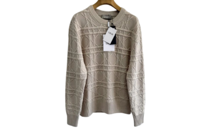 Dior Icons Cannage Sweater Beige