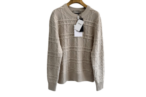 Dior Icons Cannage Sweater Beige