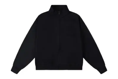 Fear of God Essentials Zip-Up Jacket Black