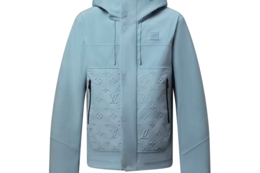 LV Technical Velvet Rain Jacket Paste