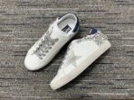 Golden Goose Rhinestones Super-Star Sneaker White