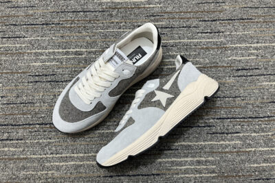 Golden Goose Running Sole Sneakers Grey Stone/Paste