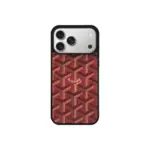 Goyard iPhone Case Red With Magsafe Design