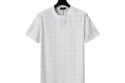 Amiri Terry Cloth Jacquard T Shirt White