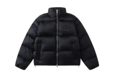 Amiri MA Quad Jacquard Down Jacket Black