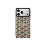 Goyard iPhone Case Beige